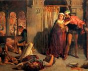 威廉霍尔曼亨特 - The flight of Madeline and Porphyro during the Drunkenness attending the Reve